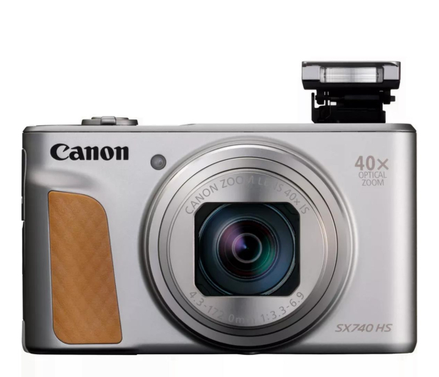 Canon PowerShot SX740 Lite srebrny - 1301123 - zdjęcie 3